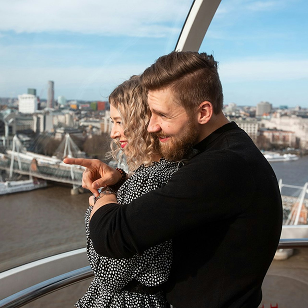 London Eye: Fast Track Ticket + Private Pod visitor view at London Eye