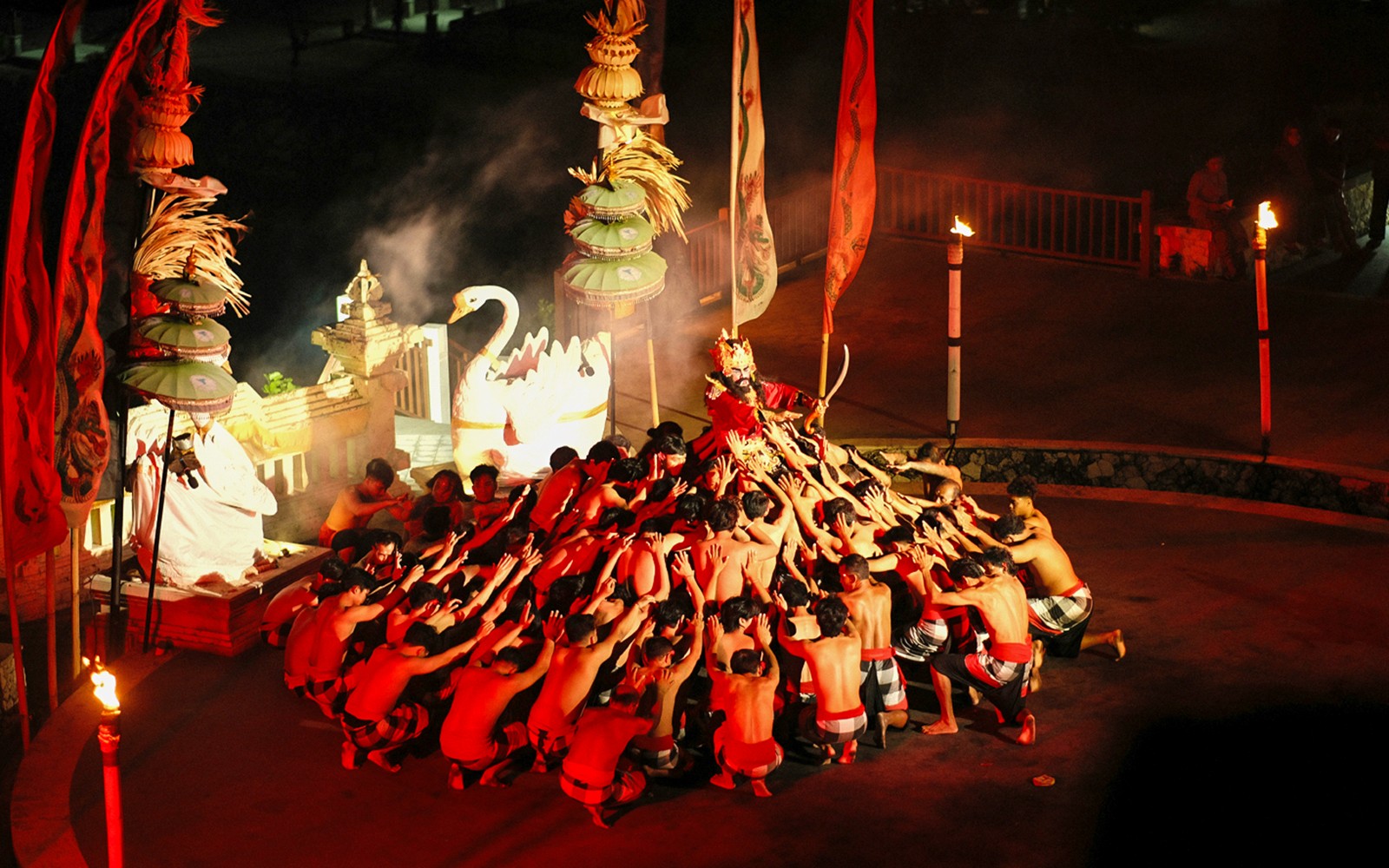 Kecak and Fire Dance Show at Melasti Beach