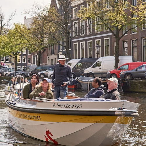 Amsterdam: Open Boat Tour