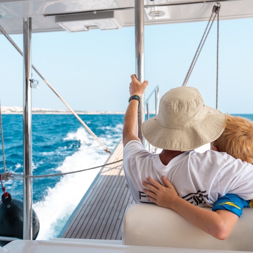 Rhodes: All-Inclusive Sunset Cruise on Power Catamaran "Boss" — gallery 3