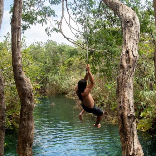 Tulum & 2 Cenotes Trail: Bike Tour + Lunch