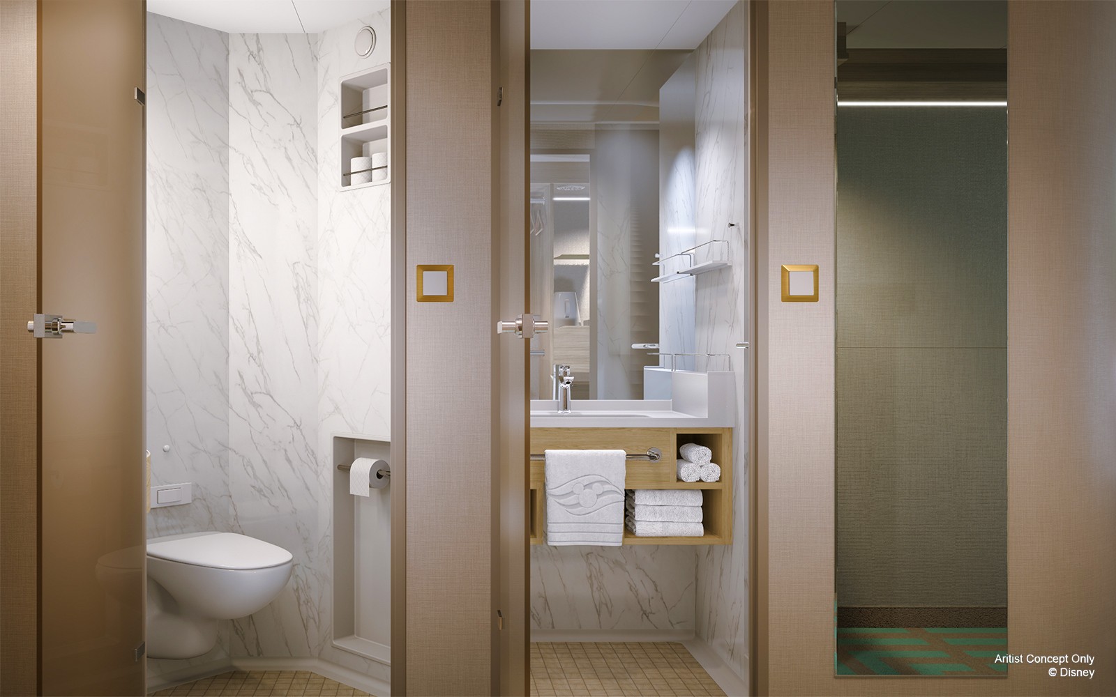 3 or 4-Night Disney Adventure Cruise: Oceanview Staterooms — gallery 1