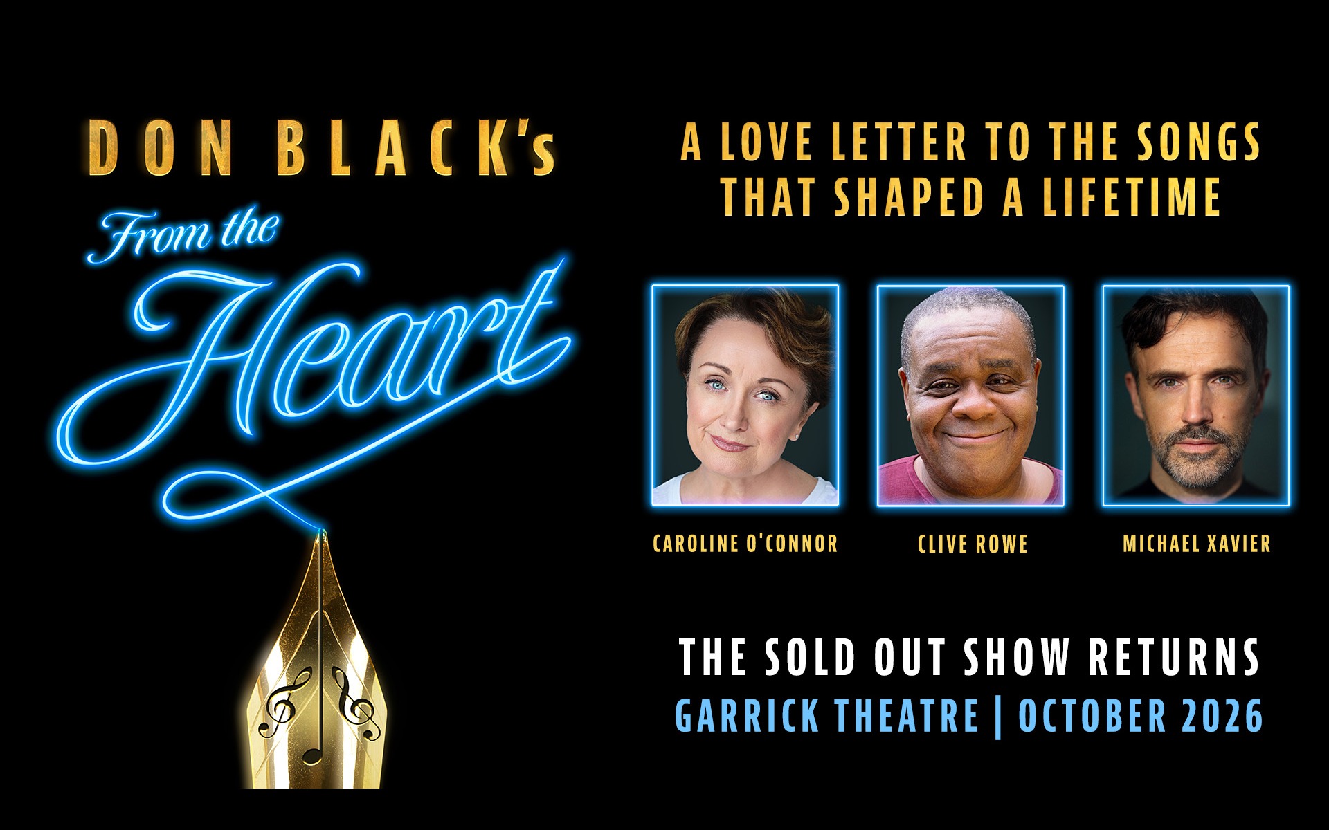 From The Heart tickets at Garrick Theatre, London