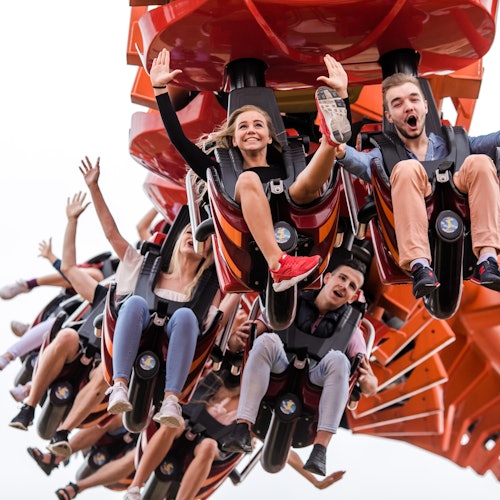 Energylandia: Full-Access Ticket + Roundtrip Transport from Krakow