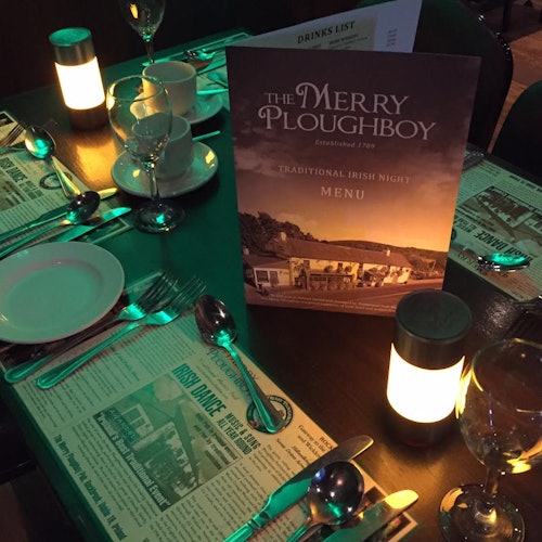 The Merry Ploughboy: 2-Hr Irish Music Night + Dinner — portrait
