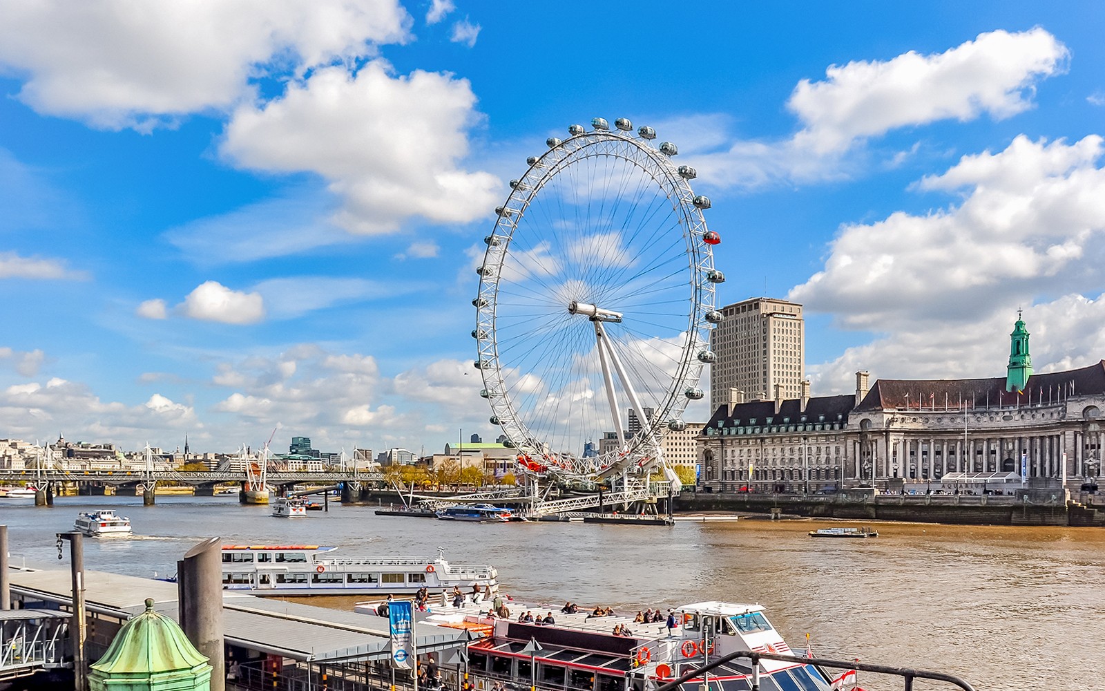 Combo: London Eye + Madame Tussauds + SEA LIFE London Aquarium Tickets