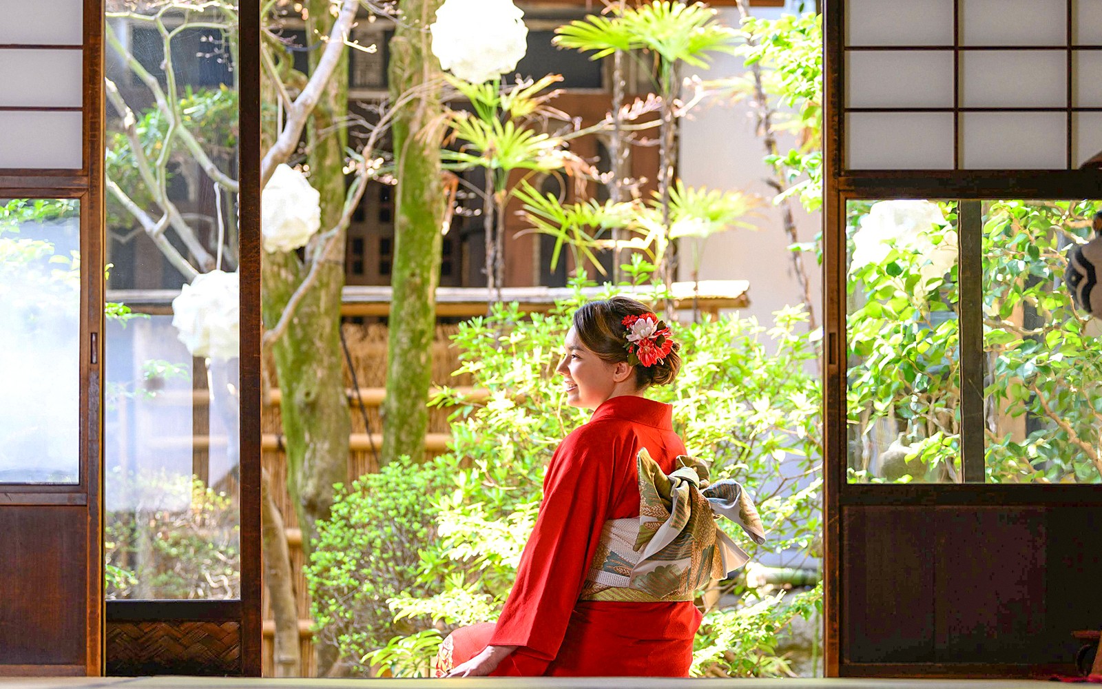 Kyoto: Kimono Rental & Tea Ceremony Experience in a Machiya House near Kyoto Imperial Palace — gallery 3
