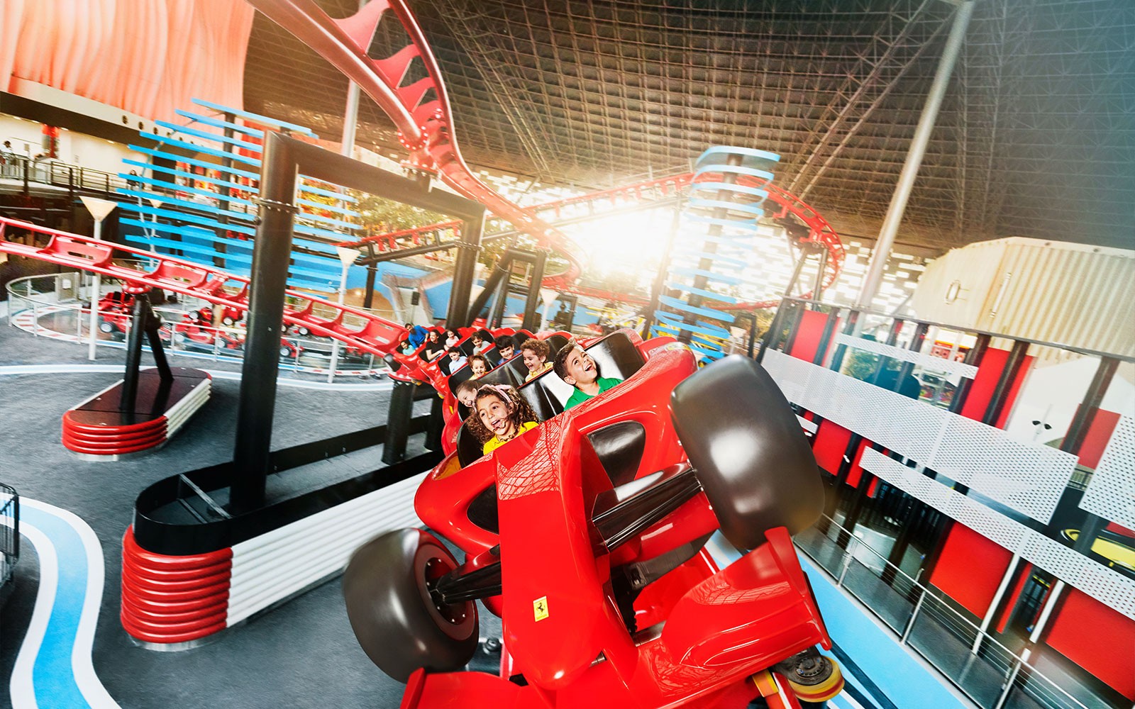 Ferrari World Abu Dhabi Driving Experiences with Free Photos & Videos