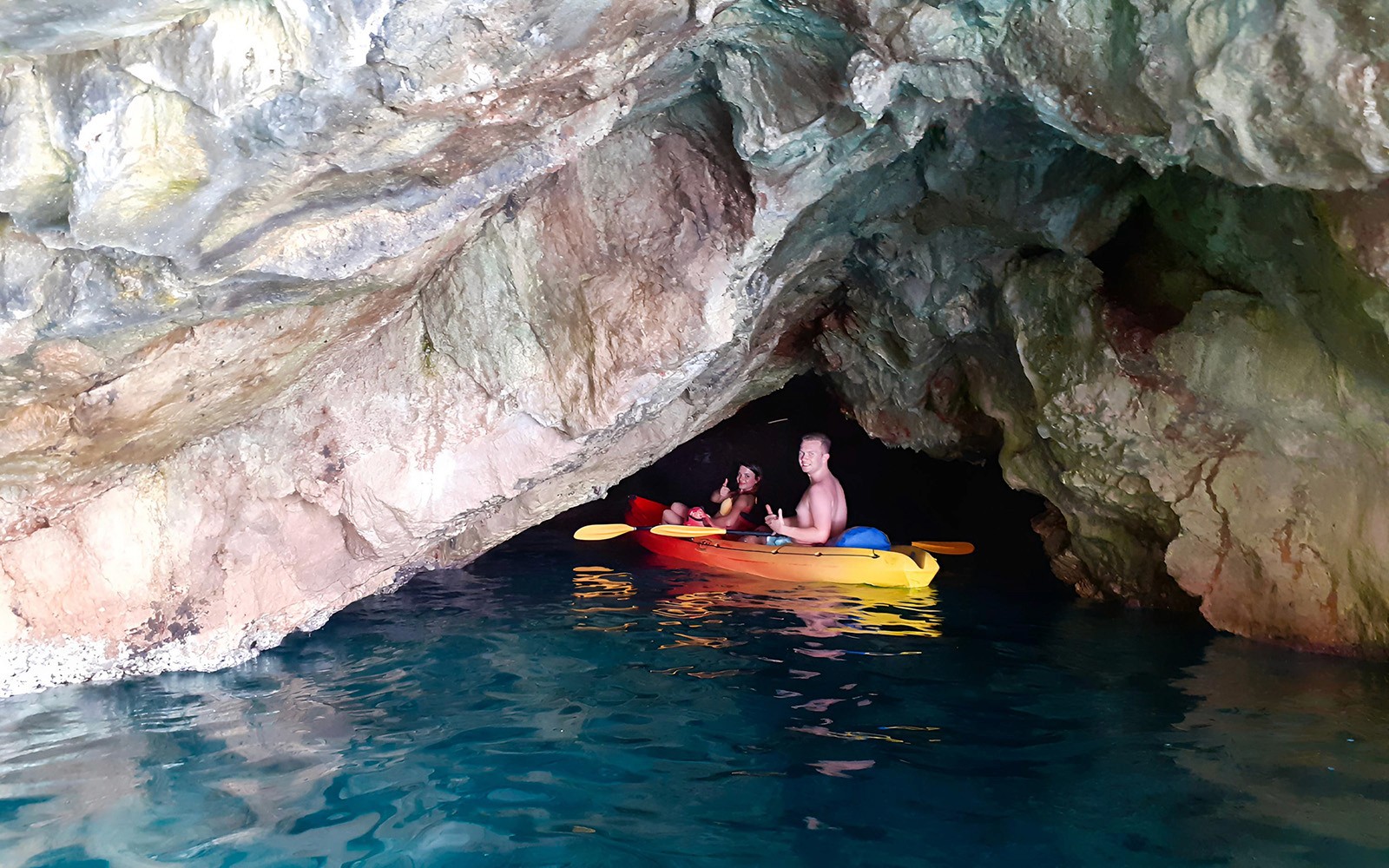 3-Hr Sunset Kayaking Tour of Old Town Walls, Betina Cave Beach & Lokrum Island
