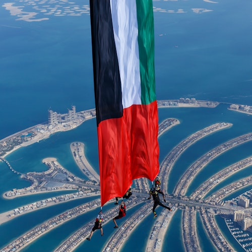 Dubai: Skydive over The Palm + Photos and Video