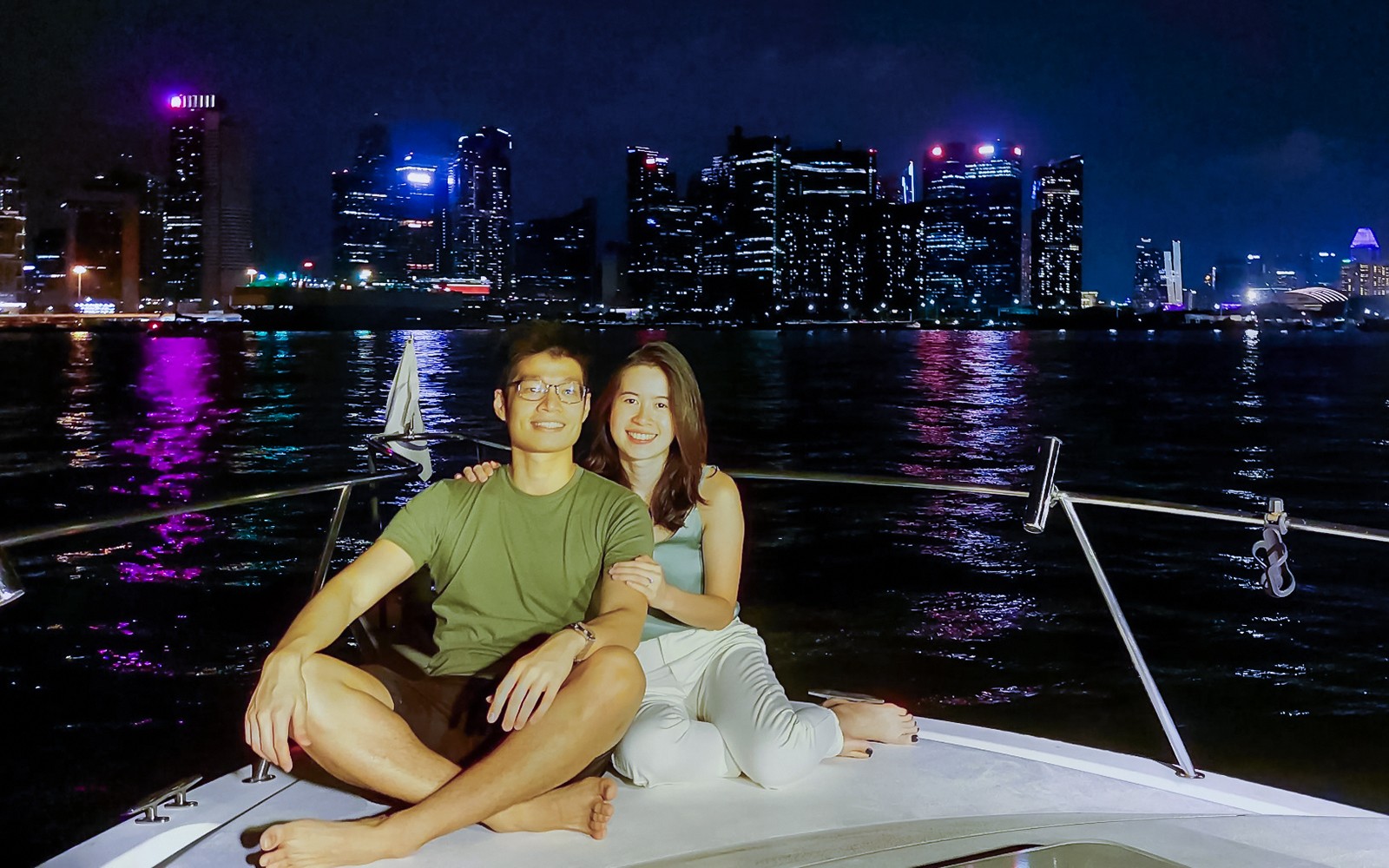 Marina Bay Sands Yacht Cruise with Wings of Time