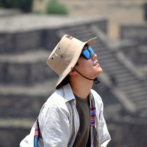 Teotihuacán Pyramids Excursion and Hot Air Balloon Flight