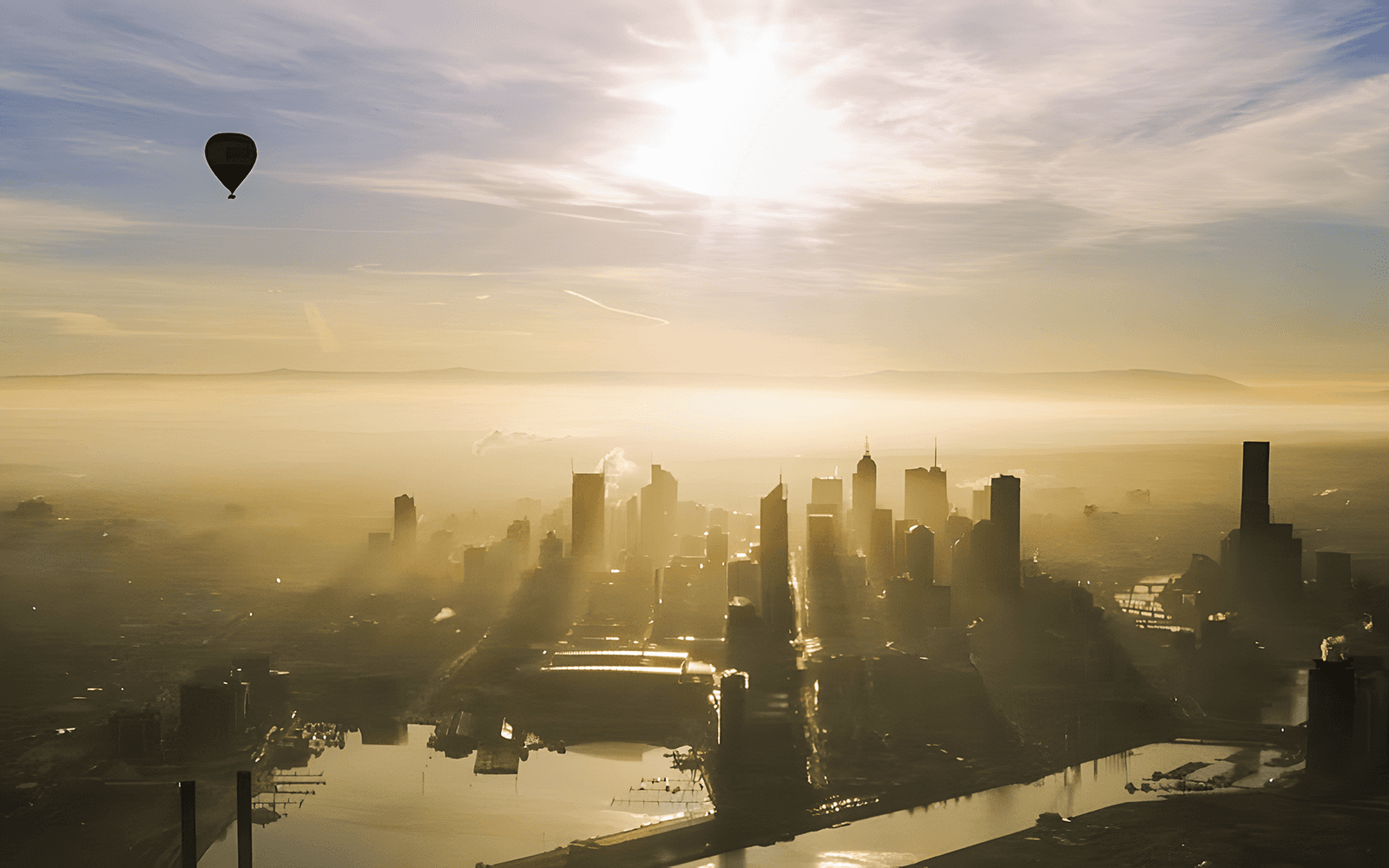 Sunrise Balloon Flight Over Melbourne — gallery 1