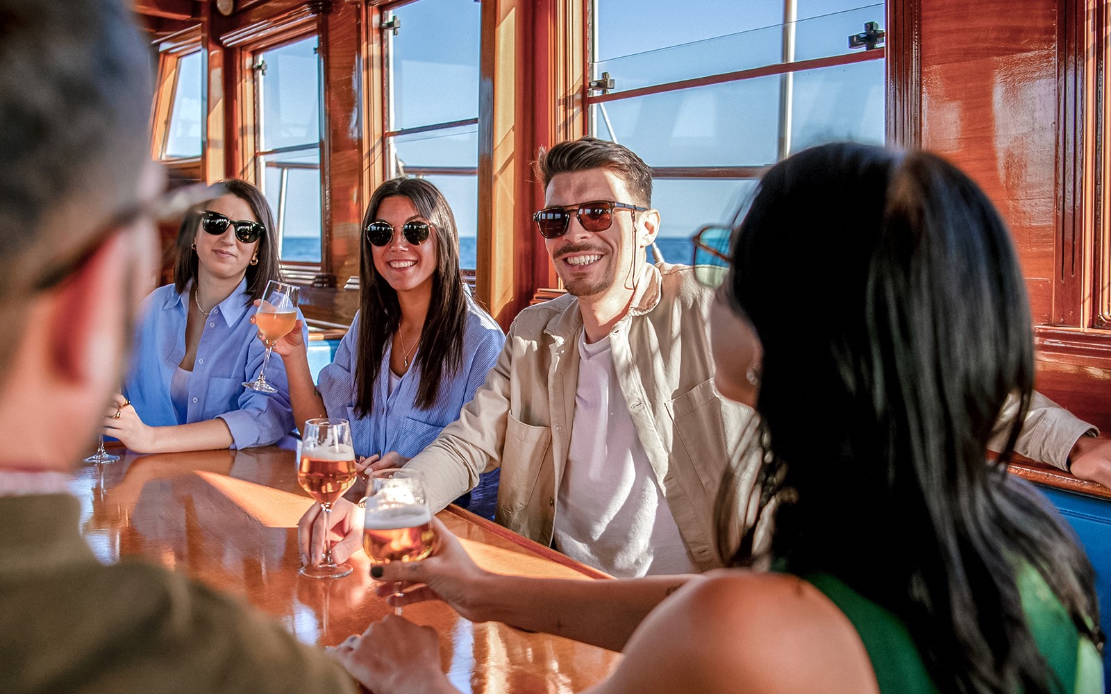 Barcelona Sightseeing Cruise on a Wooden Gullet