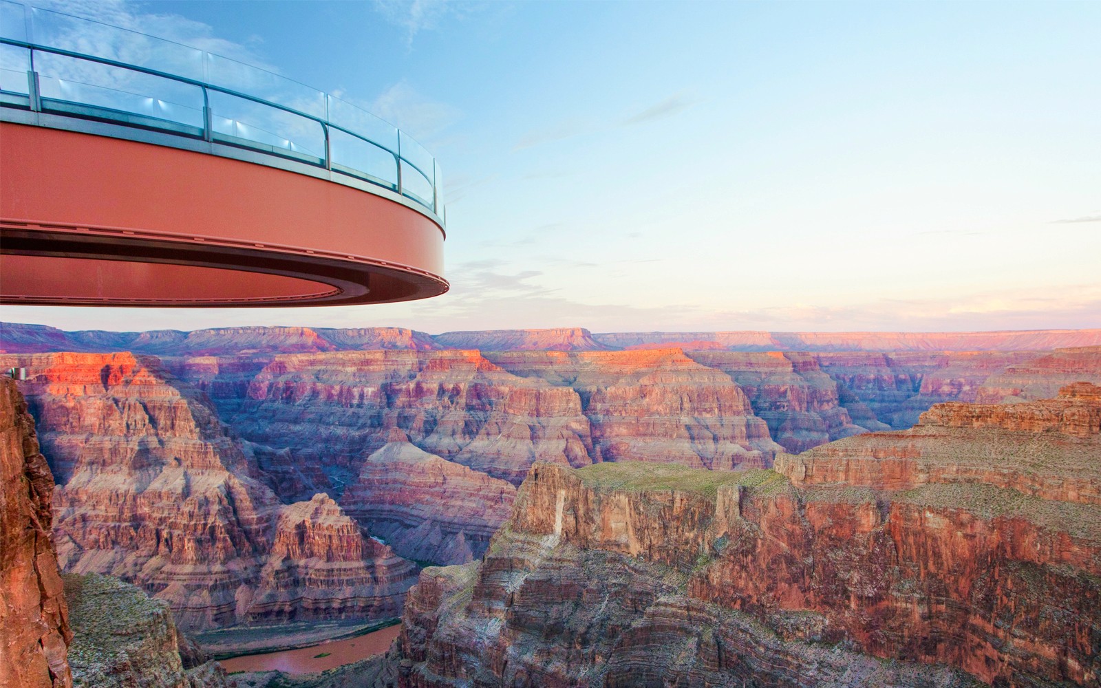 70- min Las Vegas to Grand Canyon West Airplane Tour with Helicopter Canyon Floor Landing & Pontoon Boat Ride — gallery 3