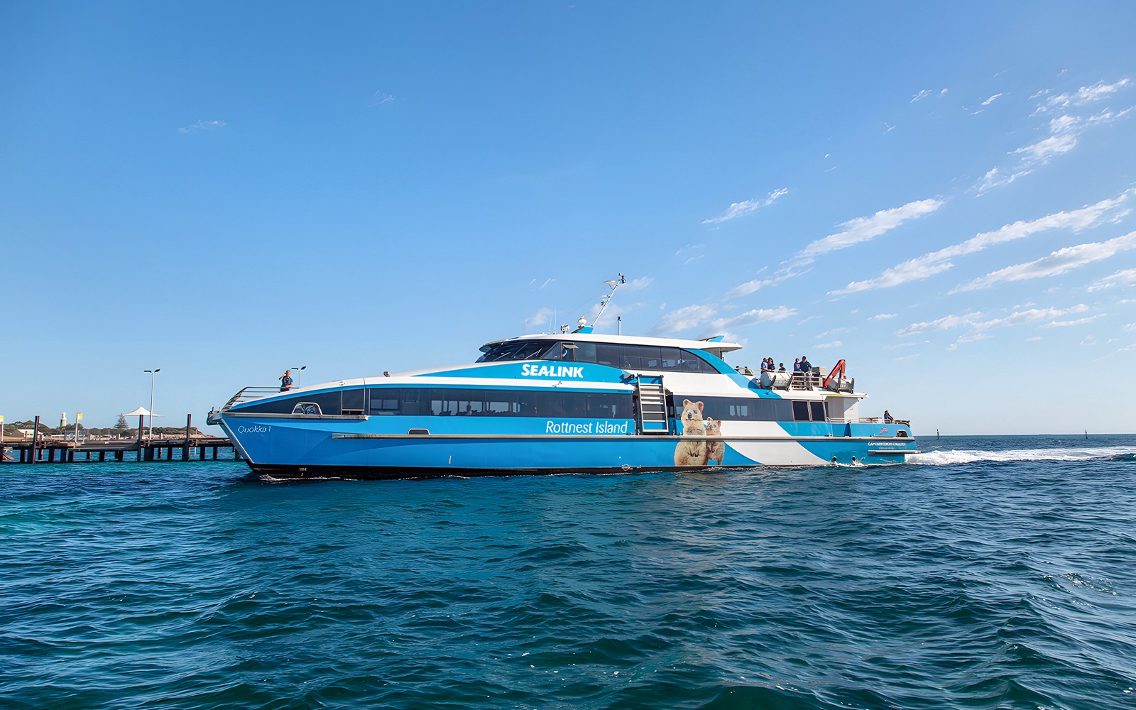 Rottnest Island Guided Bus Tour with Return Ferry