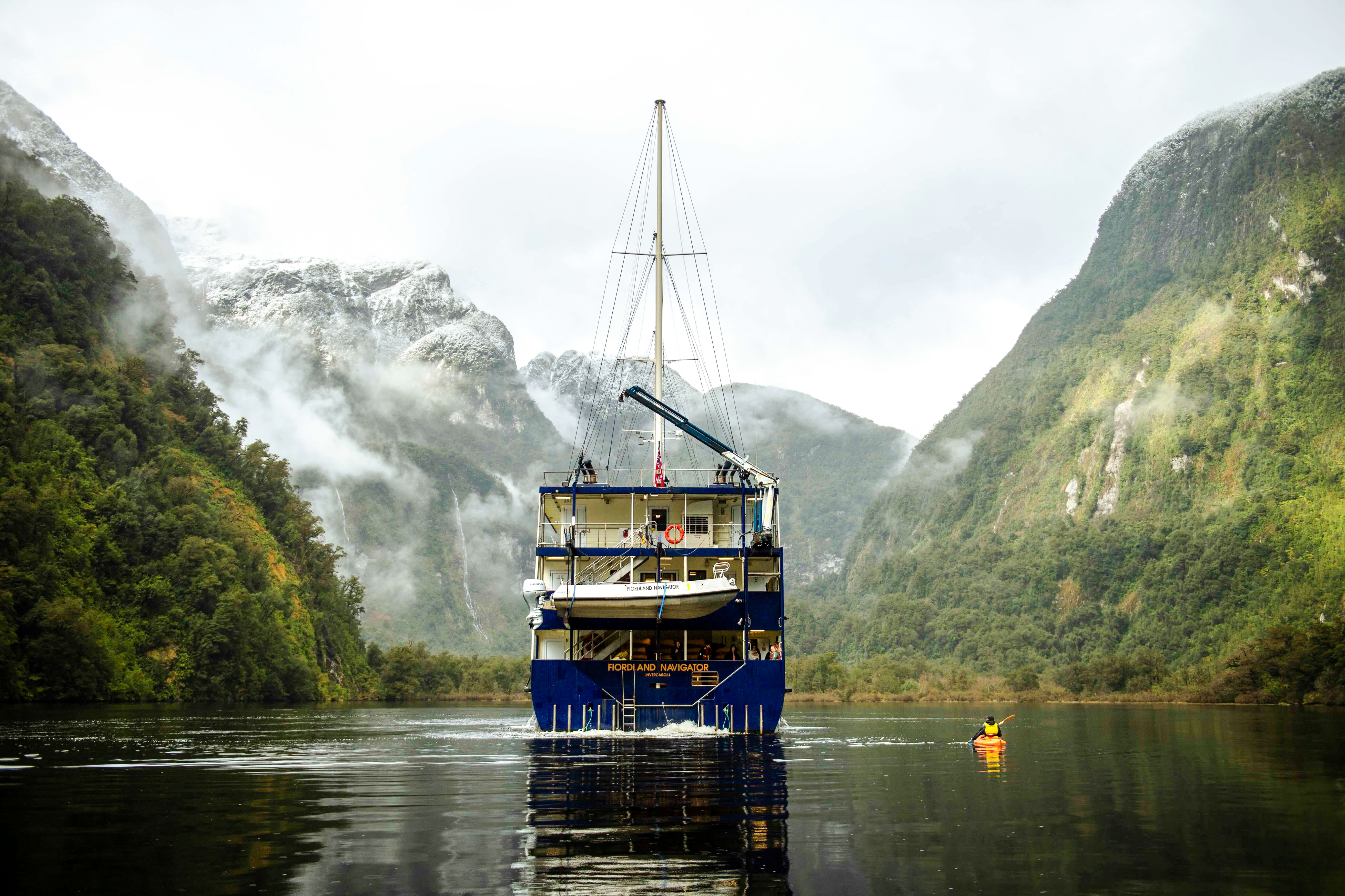 From Manapouri: Doubtful Sound Wilderness Cruise