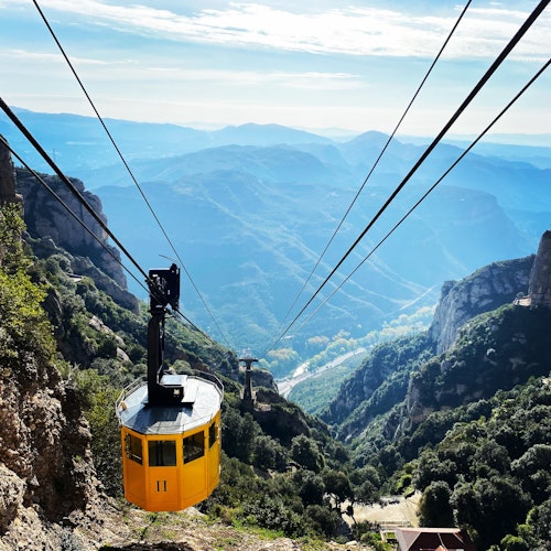 Montserrat Cable Car: Ascent Trip — gallery 2