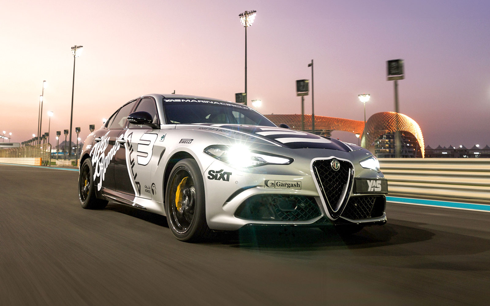 Alfa Romeo Giulia Quadrifoglio Passenger Experience at Yas Marina Circuit