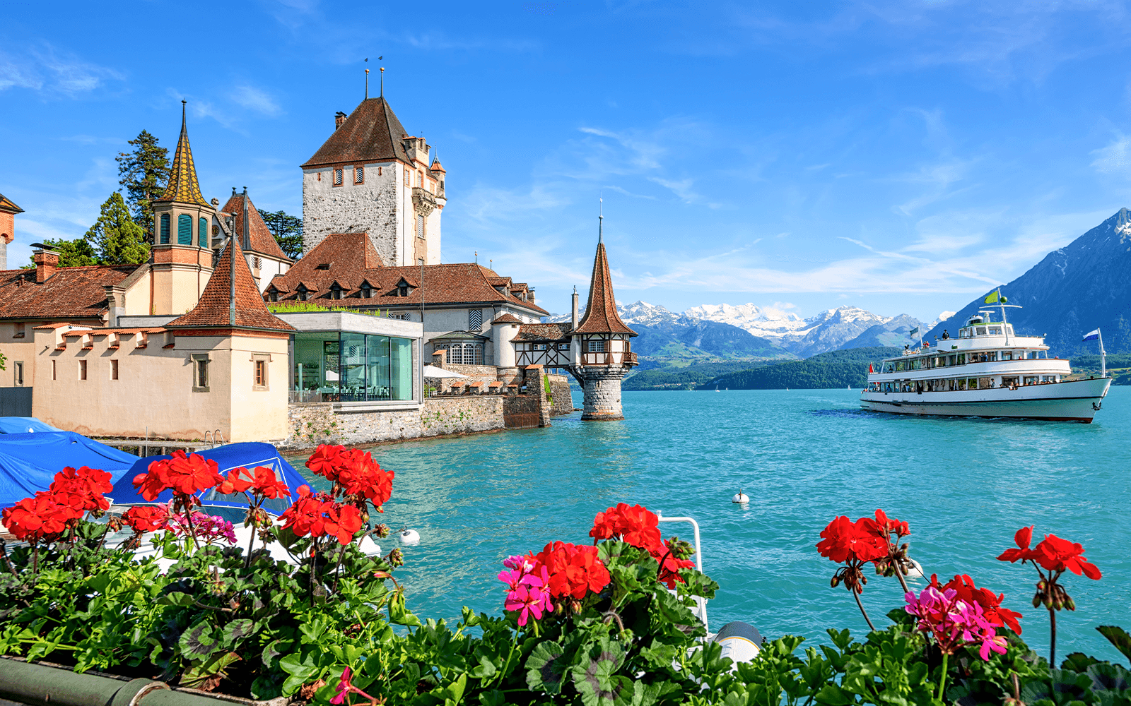 Lake Thun & Lake Brienz Cruise Day Pass