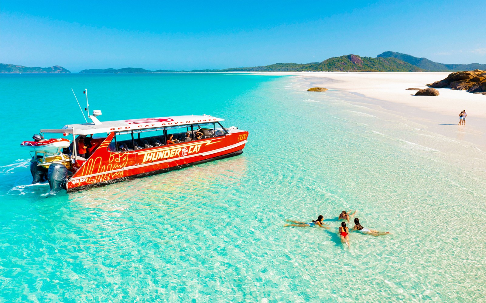 Airlie Beach: Whitehaven Beach Snorkel Cruise with Hill Inlet Tour and Buffet Lunch