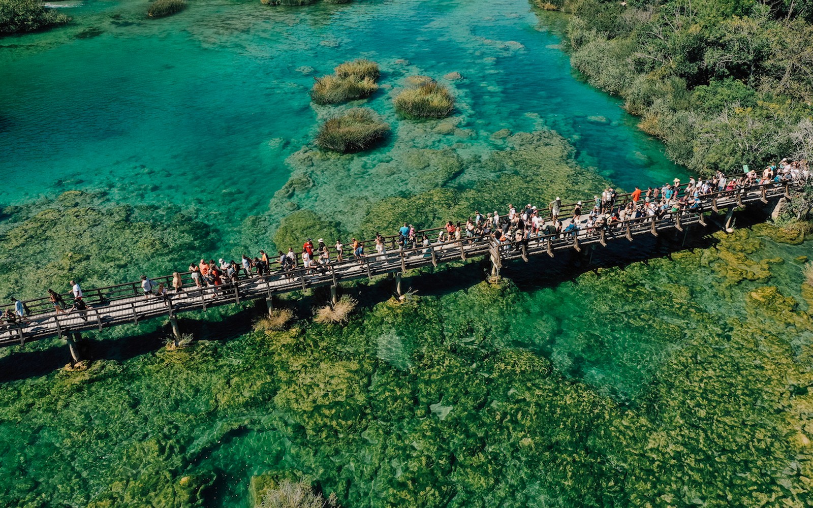 From Split: Full-Day Guided Trip to Krka National Park with Boat Ride & Wine Tasting — gallery 4