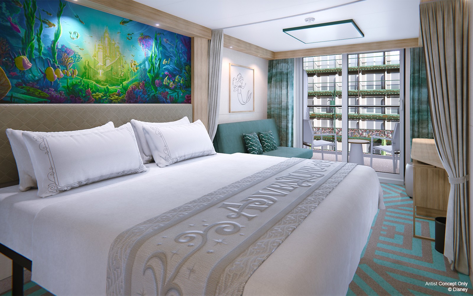 3 or 4-Night Disney Adventure Cruise: Verandah Staterooms