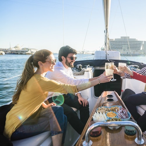 Barcelona: Small-Group Sailing Experience + Winery Visit & Tasting
