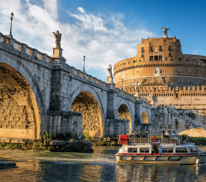 Rome: Tiber Sunset Cruise with Aperitif — gallery 4