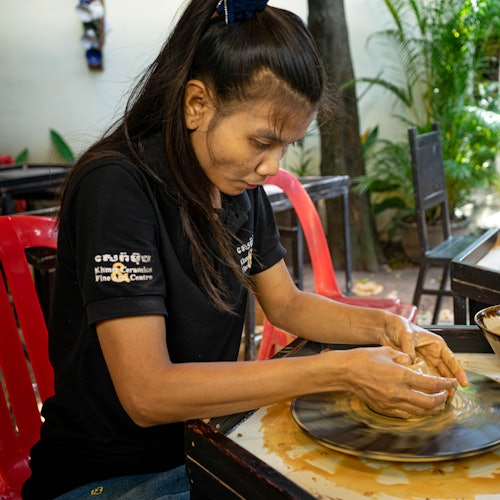 Siem Reap: Bike Day Trip + Theam's Gallery Entry Ticket