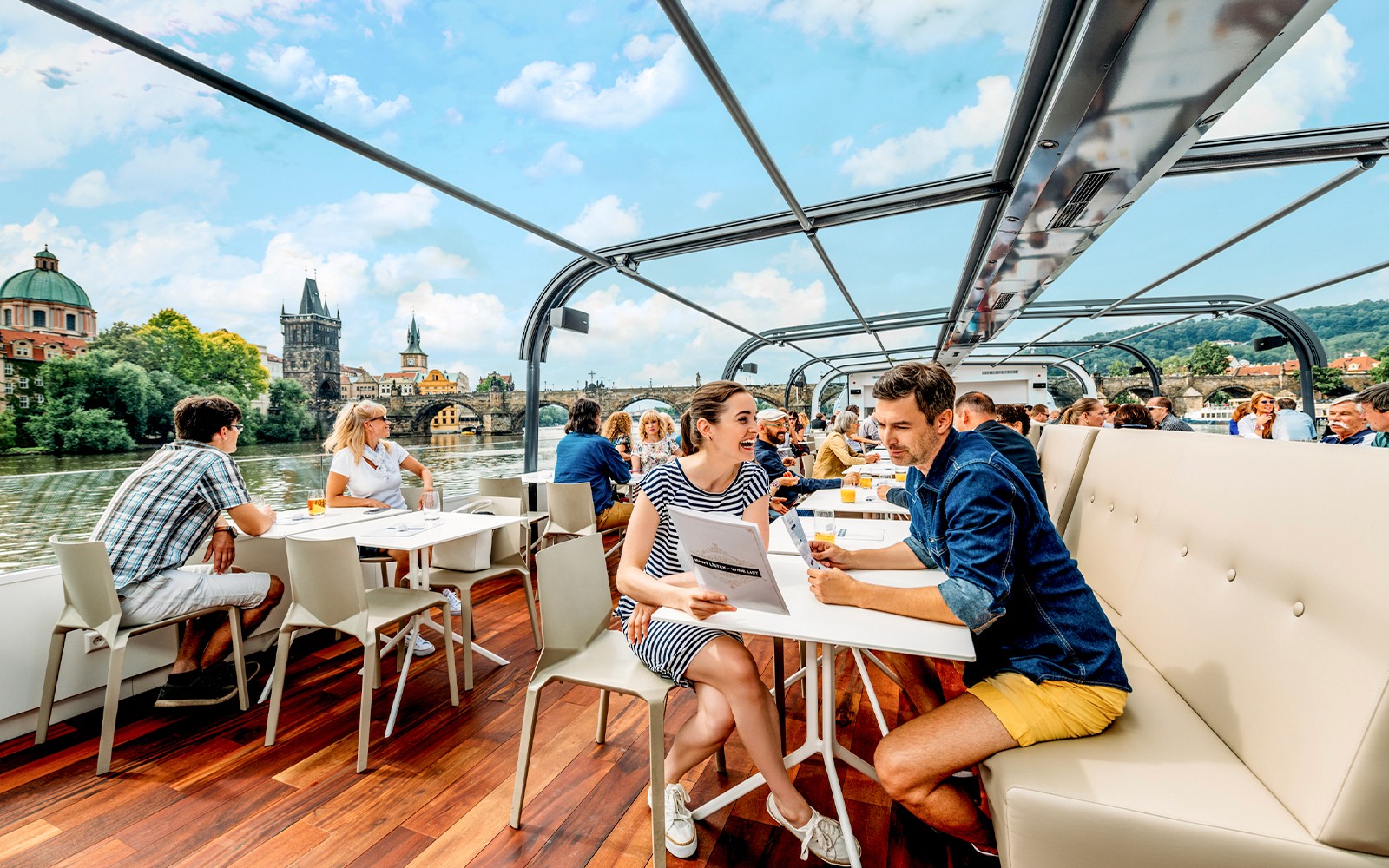 Prague 2-Hour Vltava River Sightseeing Cruise
