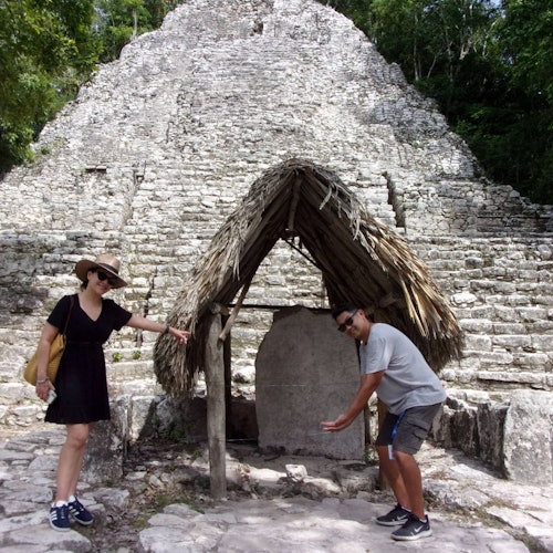 Cobá Ruins & Cenote Mariposa: Guided Tour, Transfer + Lunch