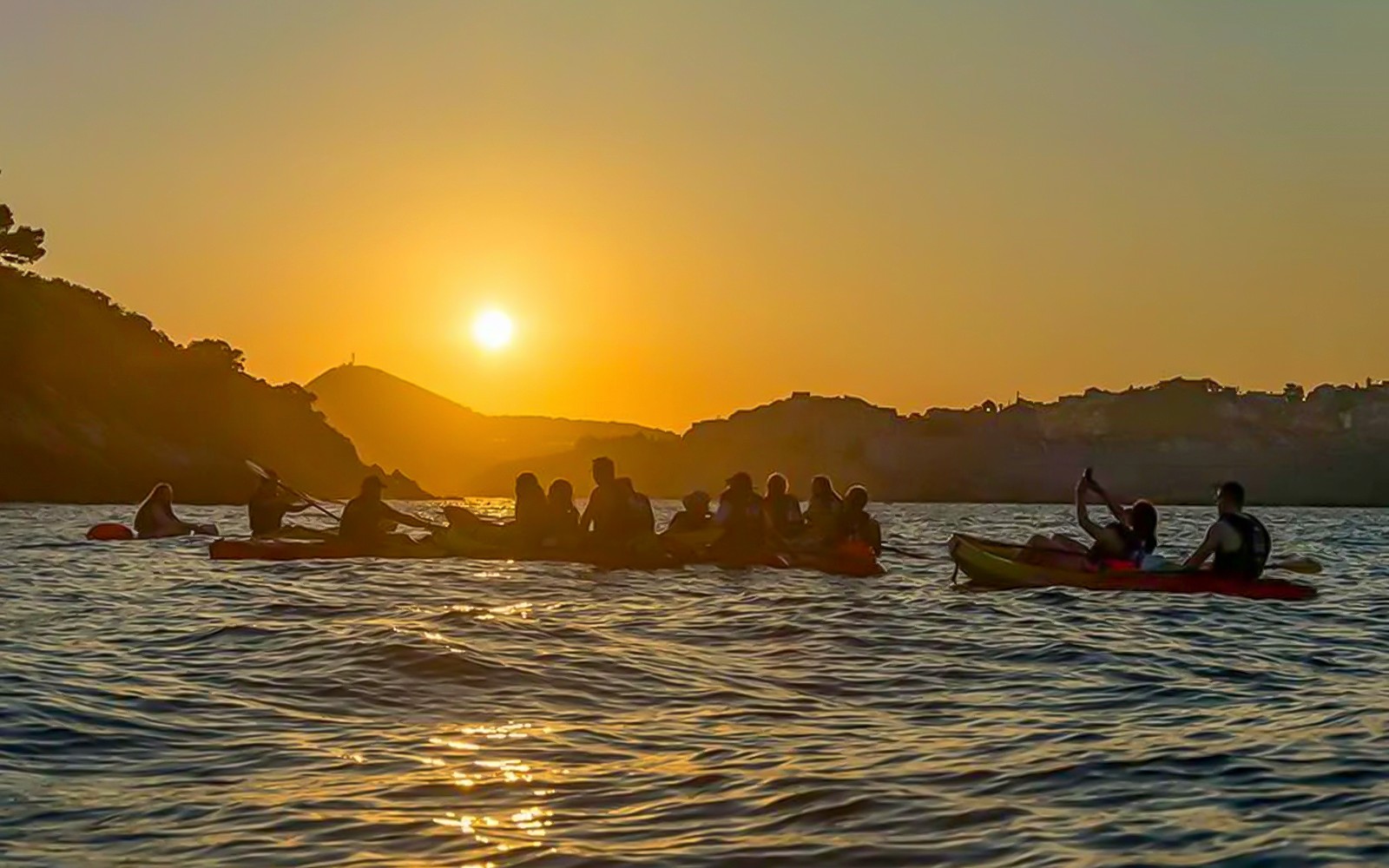 From Dubrovnik: Guided Sunset Sea Kayaking with Wine — gallery 5