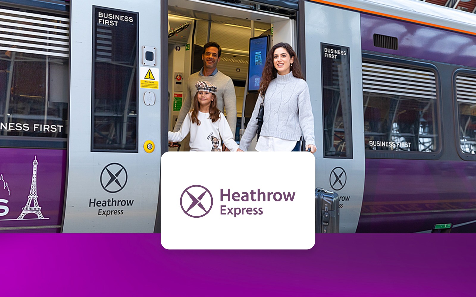 Heathrow Express with Advance Booking Discount: One-Way Train Transfers between Heathrow Airport & London Paddington — main image