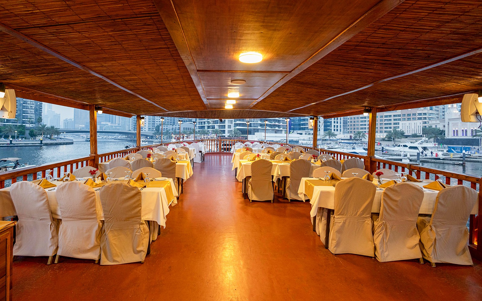 Alexandra VIP Dhow Marina Cruise with Dinner and Entertainment