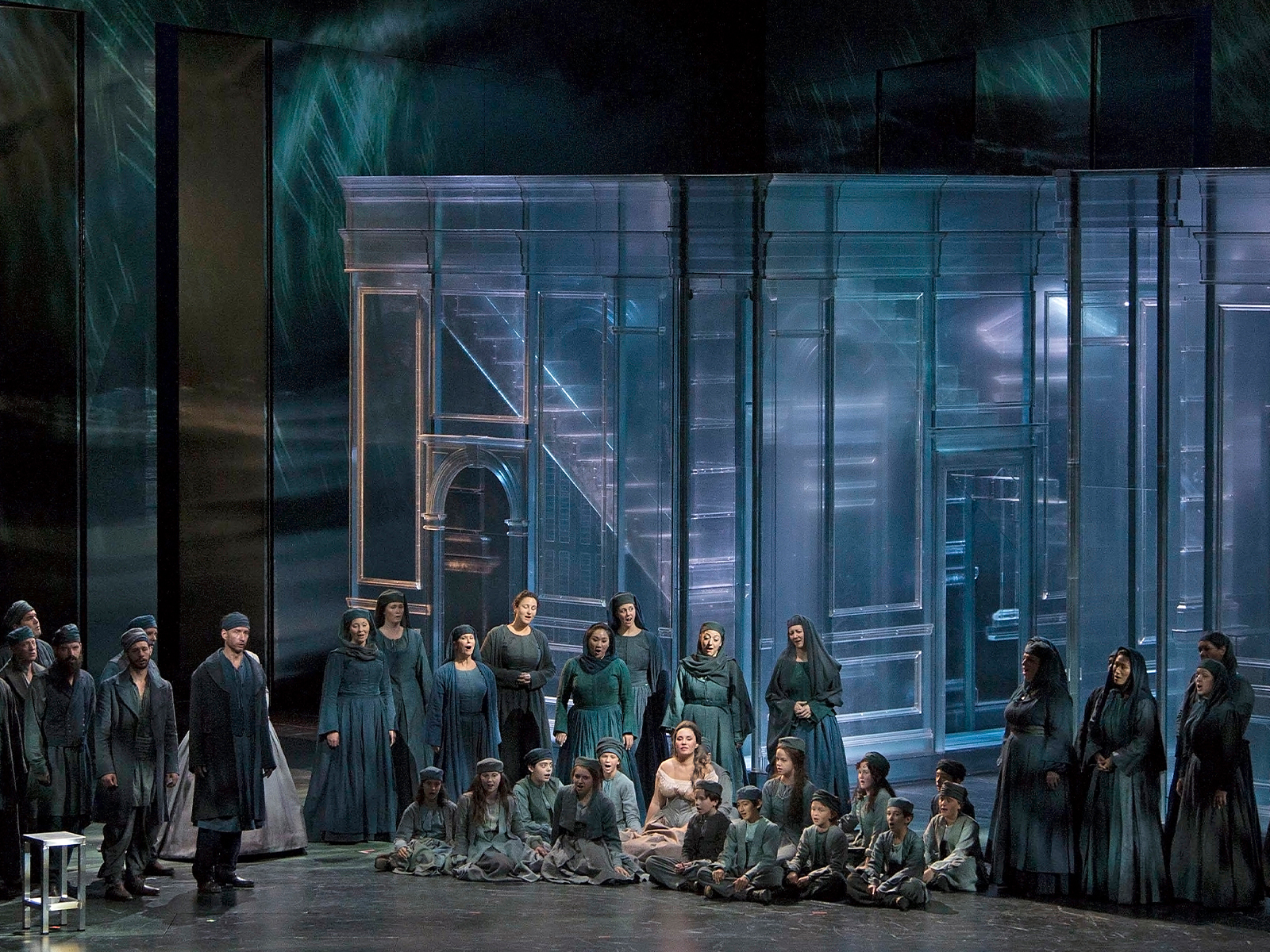 Otello visitor view at Metropolitan Opera House