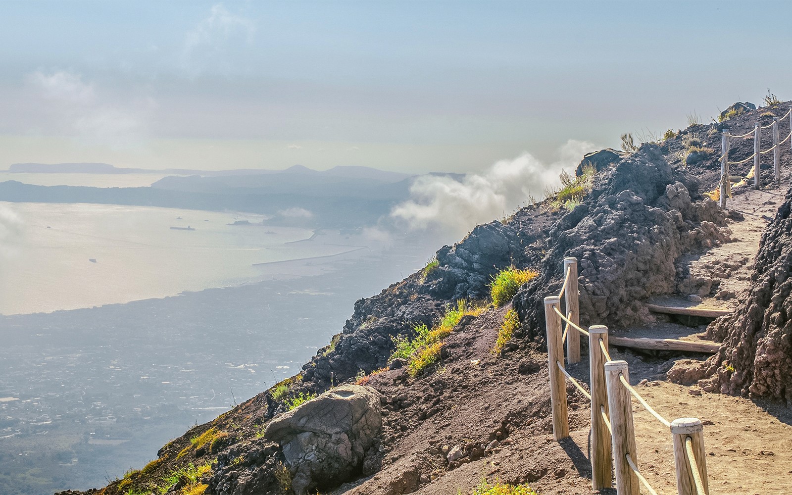 From Naples: Mount Vesuvius Entry Tickets with Round-Trip Transfers