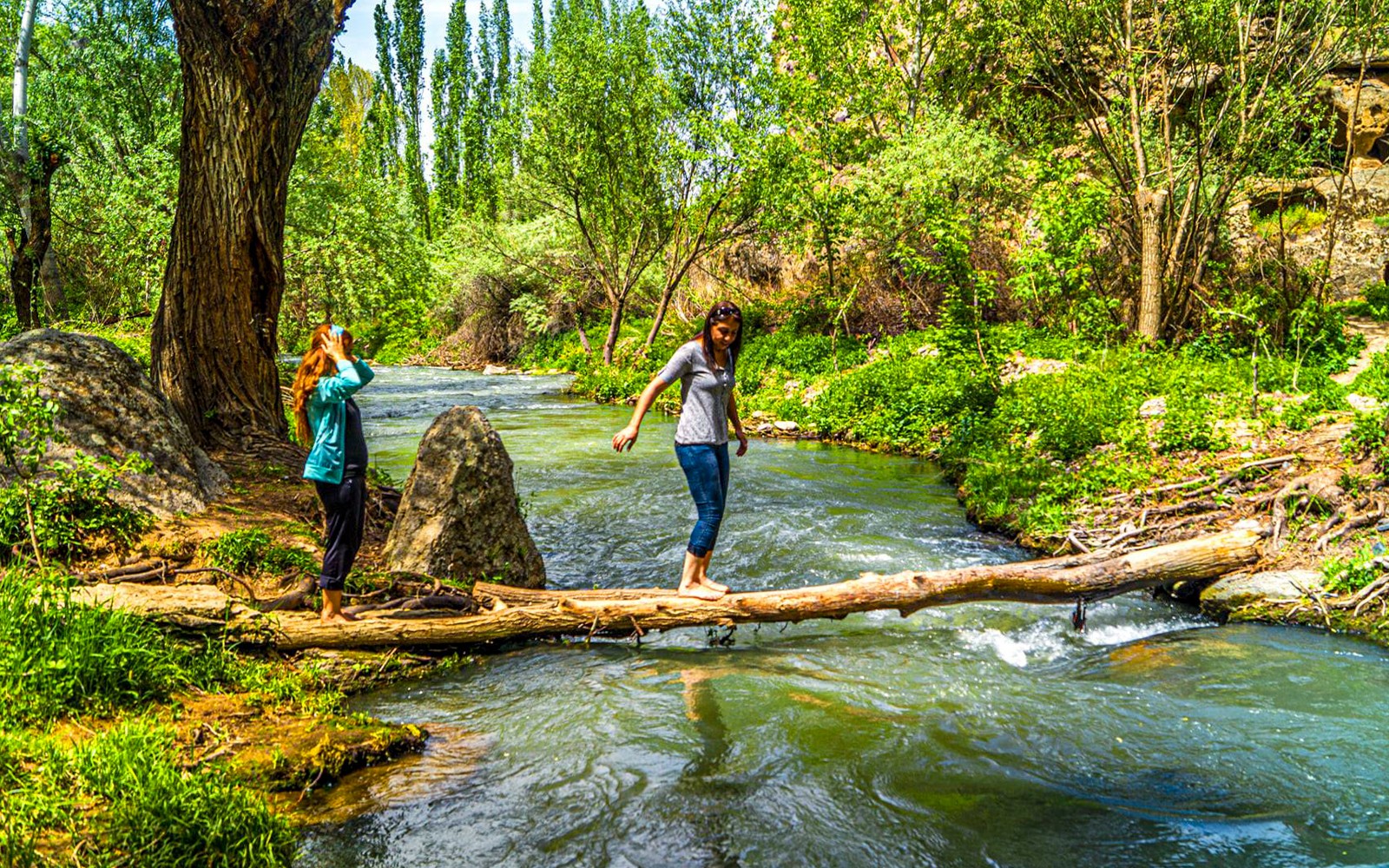 From Cappadocia: Full-Day Green Tour with Derinkuyu Underground City & Ihlara Valley Trek