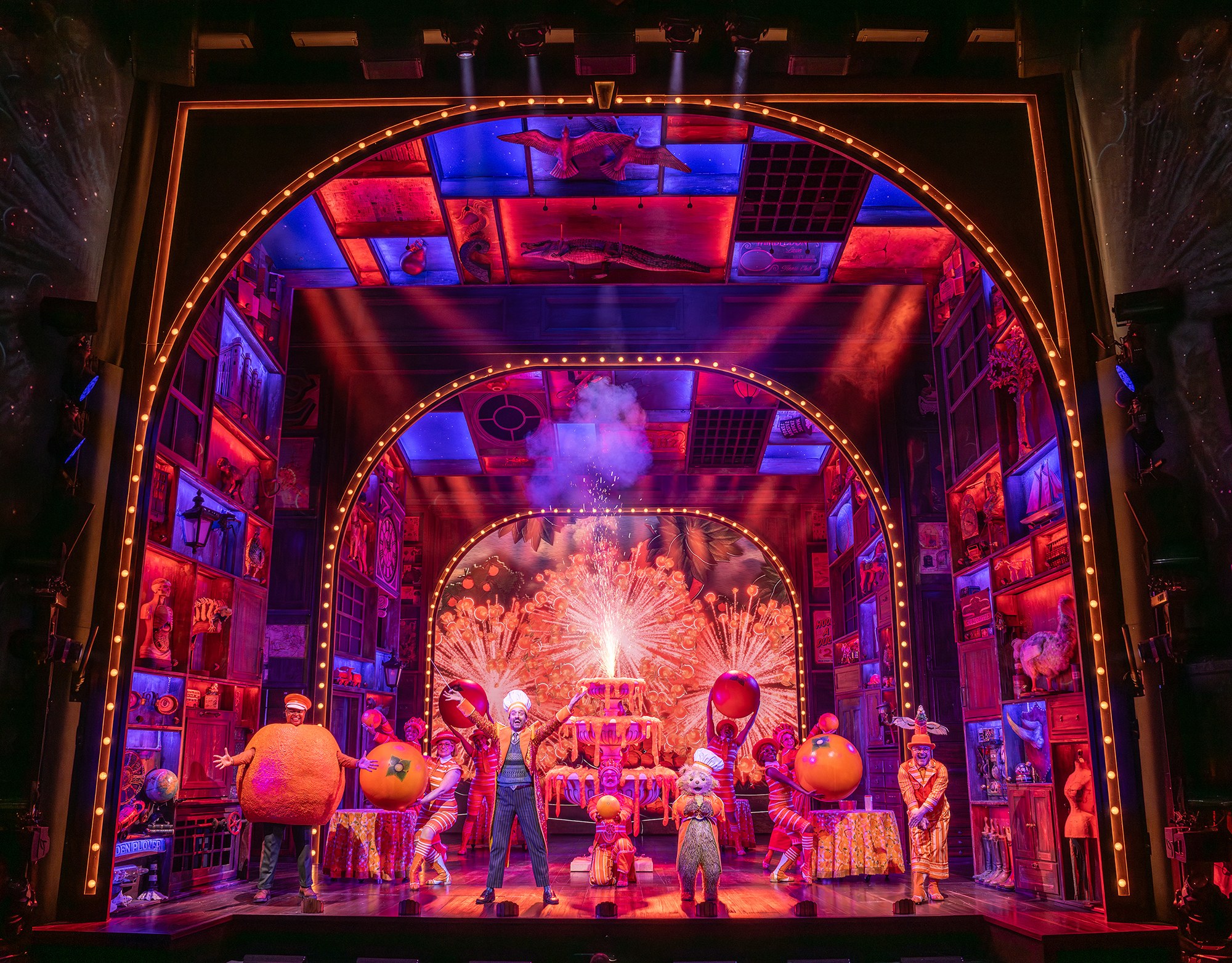 Scene from Paddington The Musical at the Savoy Theatre. Photo: Johan Persson