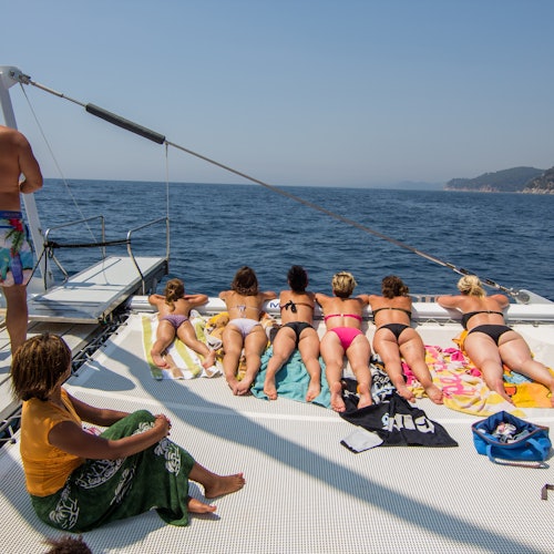 Costa Brava: Catamaran Tour + Barbecue Lunch — gallery 1