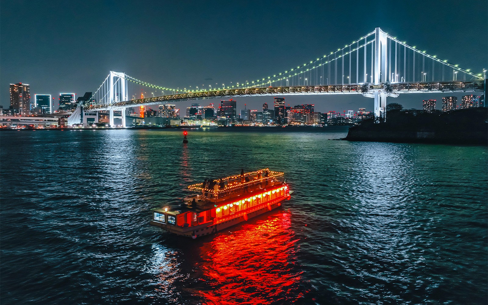Traditional Yakatabune Hot Pot Cruise with Shamisen Show & Tokyo Tower Entry — gallery 1