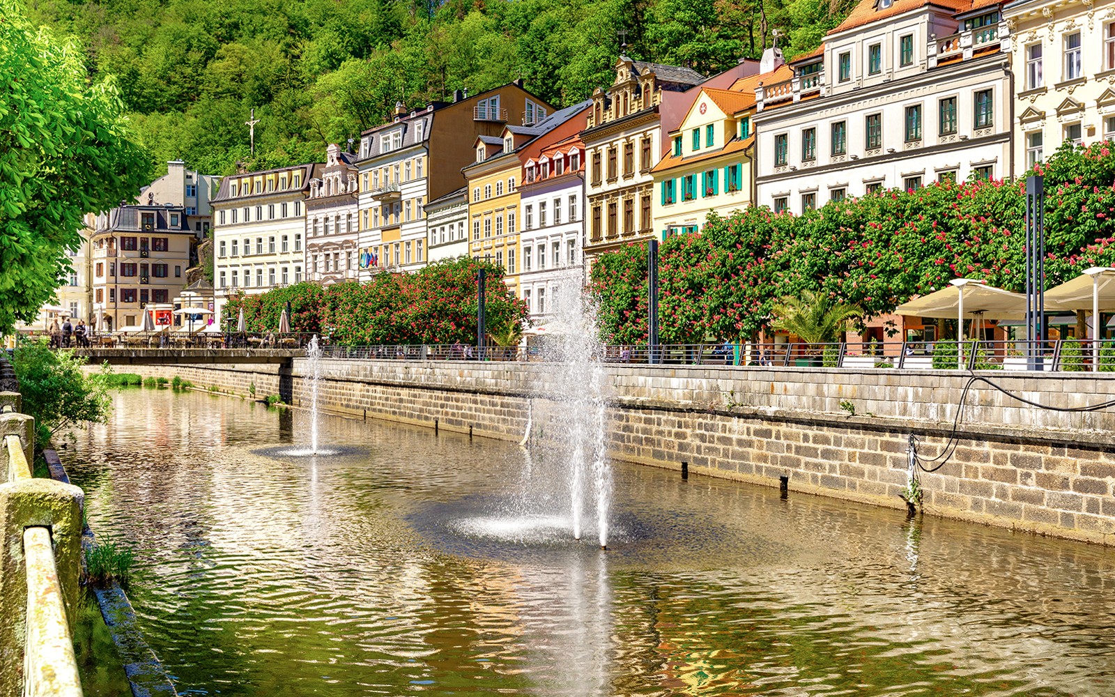 From Prague: Karlovy Vary & Diana Observation Tower Day Trip