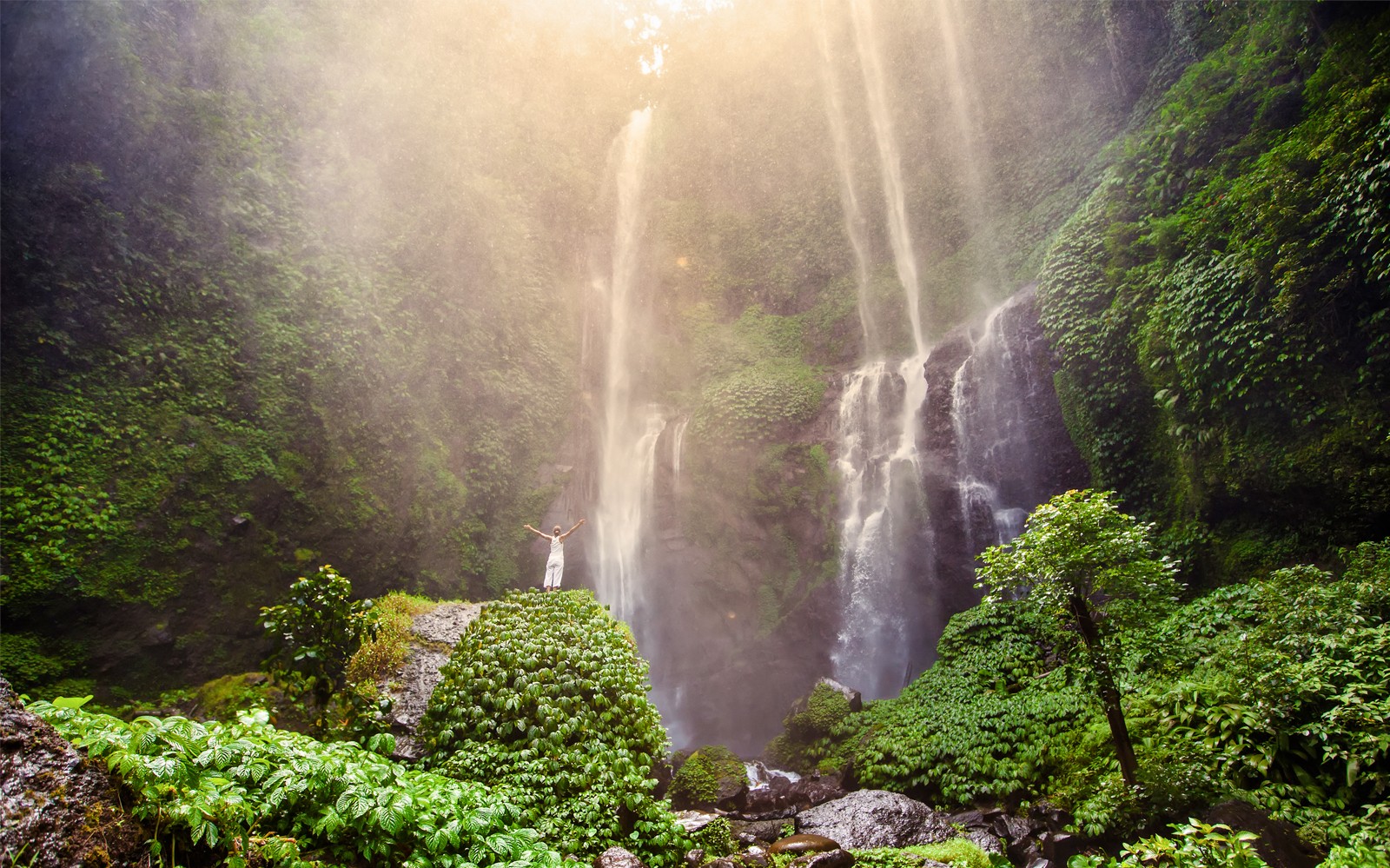 Sekumpul Waterfall & Temple Small-Group Tour: Ulun Danu Bratan, Taman Ayun Temple