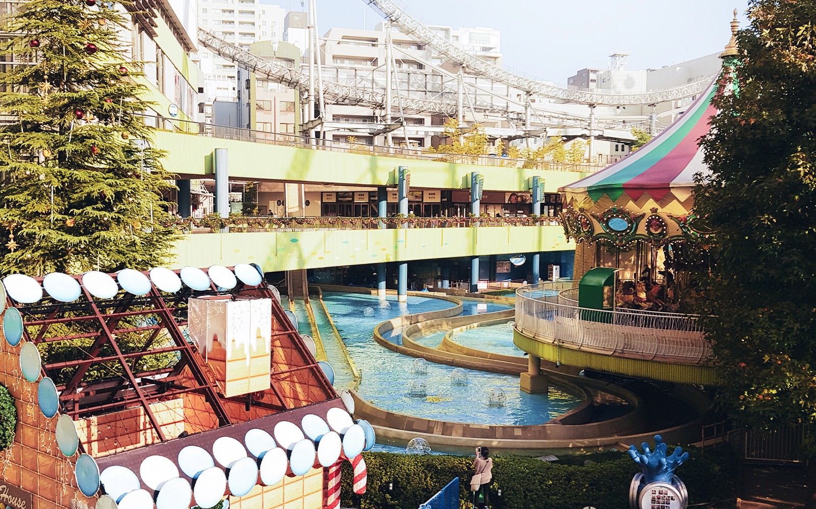 Tokyo Dome City Attractions Ride 5 Admission Ticket