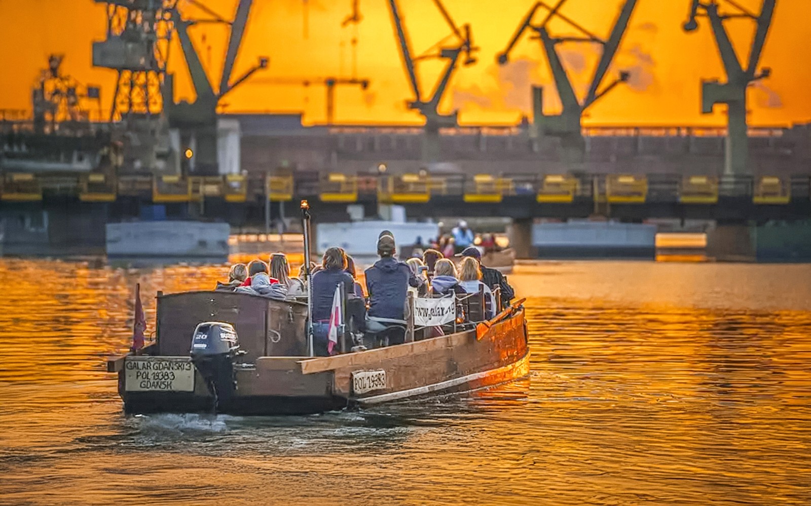From Gdańsk: Sunset Cruise on a Historical Boat — gallery 1