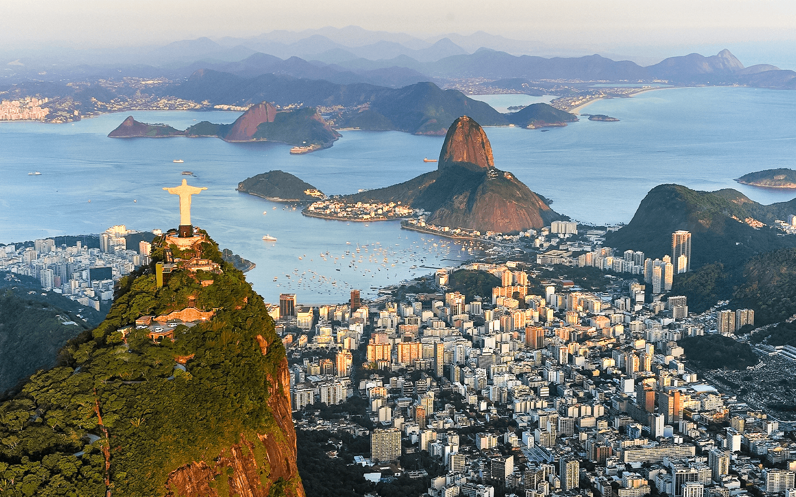 Sunset Tour of Rio with Christ the Redeemer & Sugaloaf Mountain Cable Car Tickets

