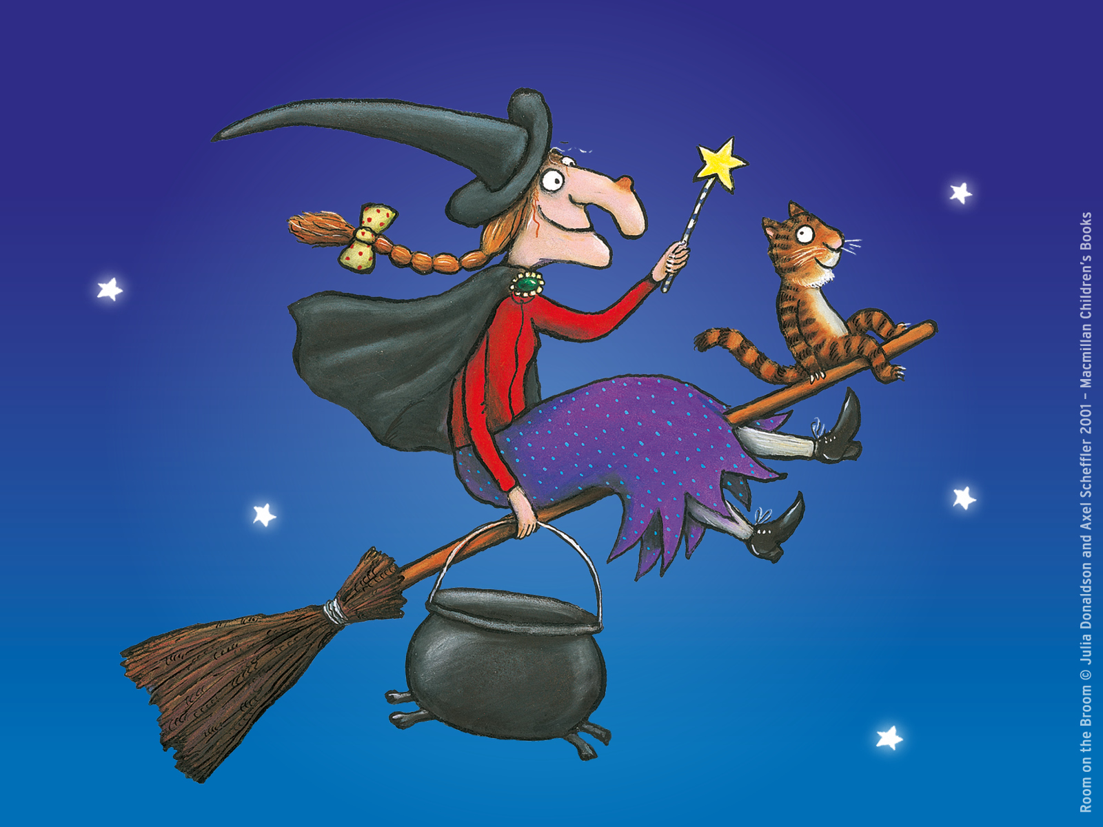 Room on the Broom illustration by Axel Scheffler