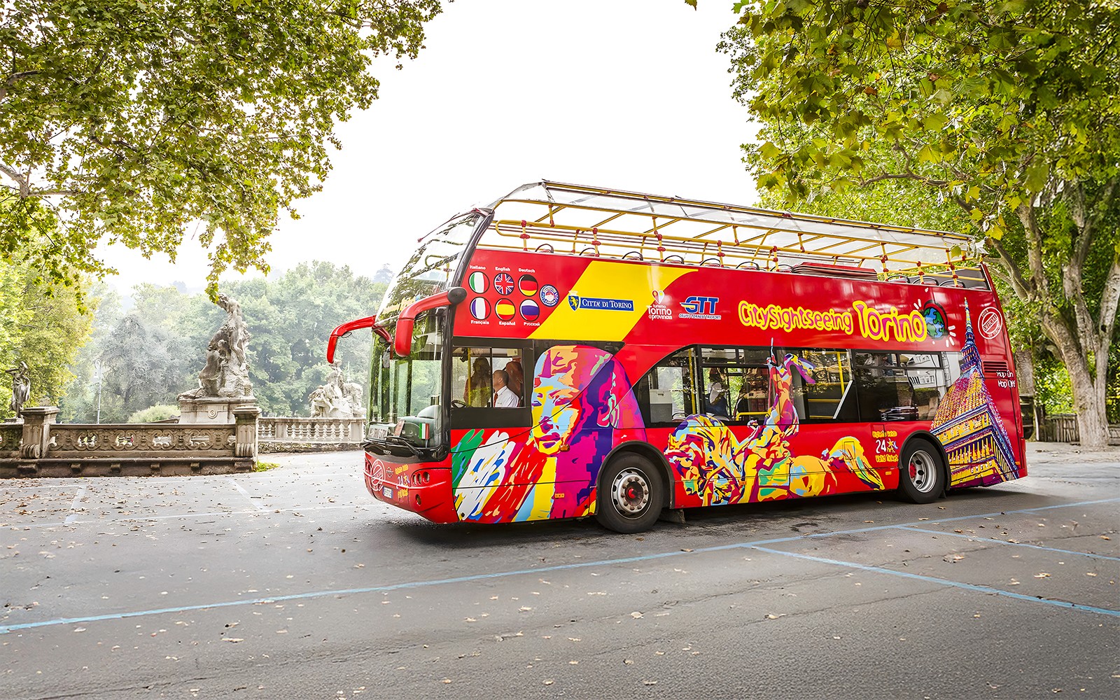 Combo: Turin Hop-on Hop-off Bus Tour + National Cinema Museum Skip-the-Line Tickets