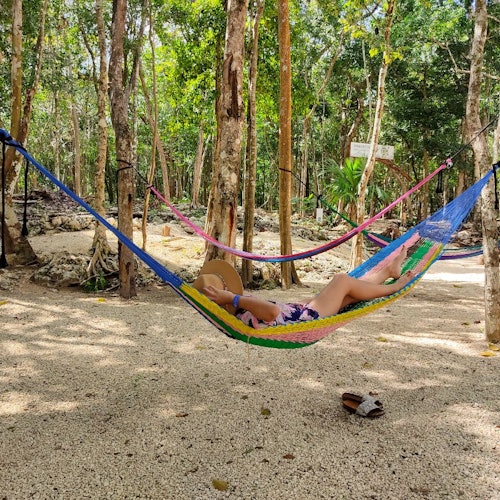 Cobá Ruins & Cenote Mariposa: Guided Tour, Transfer + Lunch