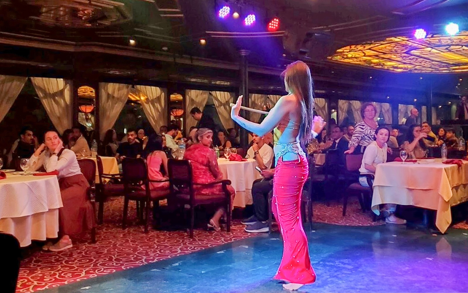 Cairo: Nile River Memphis Dinner Cruise + Show + Private Transfers